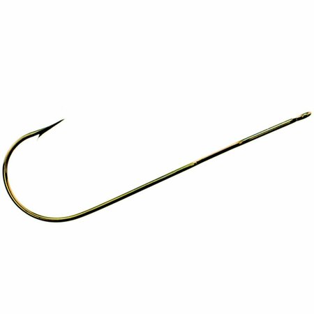 DISTRACCION Aberdeen Fishing Hooks Size 7 in Gold, 50PK DI2979759